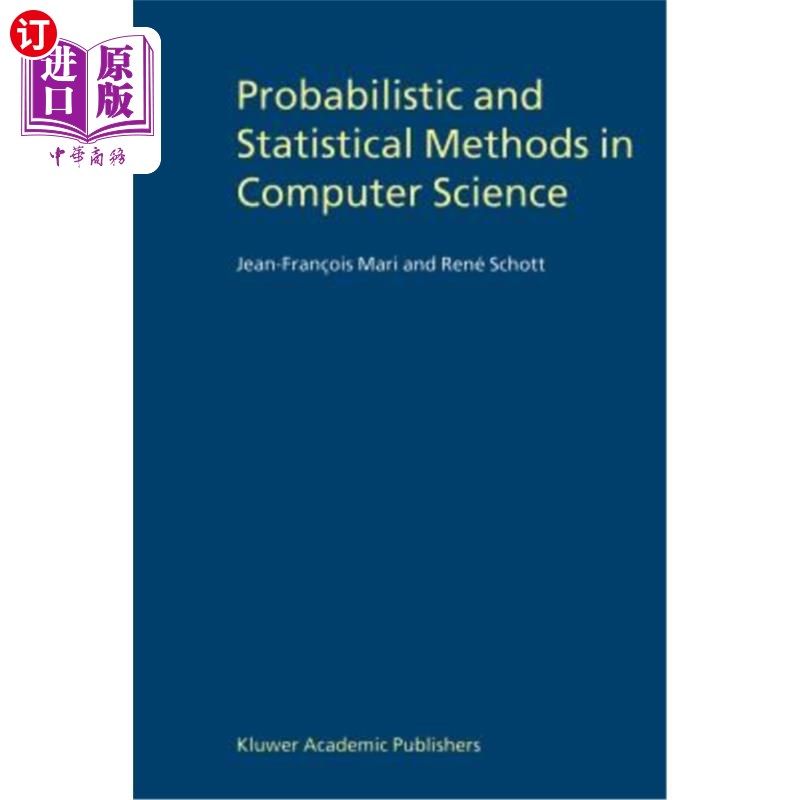 海外直订Probabilistic and Statistical Methods in Computer Science 计算机科学中的概率统计方法