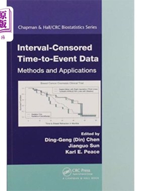 海外直订医药图书Interval-Censored Time-to-Event Data 结局比较数据