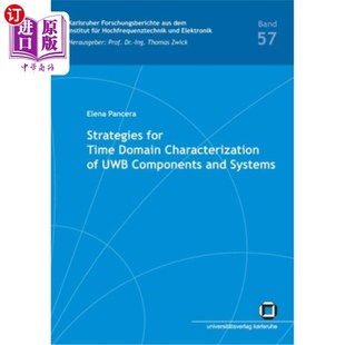 Systems 时域表征策略 Domain UWB Components Time Characterization 超宽带组件和系统 海外直订Strategies and for