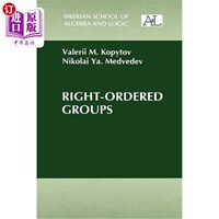 海外直订Right-Ordered Groups 右序群