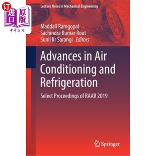 Conditioning 海外直訂Advances 進展 空調和制冷 Refrigeration Raar Proceedings and Select 2019 2019年Ra Air