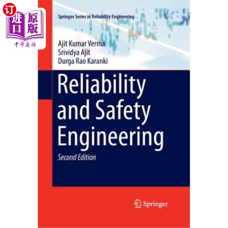 海外直订Reliability and Safety Engineering 可靠性与安全工程