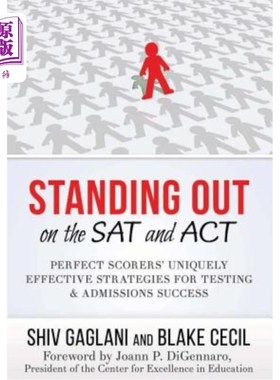 海外直订Standing Out on the SAT and ACT: Perfect Scorers' Uniquely Effective Strategies  在SAT和ACT中脱