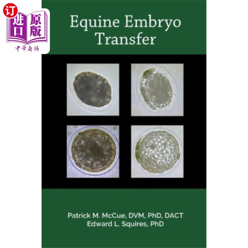 海外直订医药图书Equine Embryo Transfer 马胚胎移植