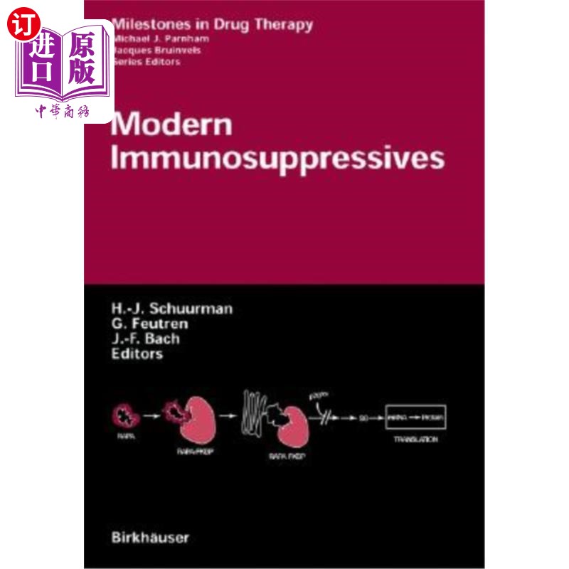 海外直订医药图书Modern Immunosuppressives 现代免疫抑制剂