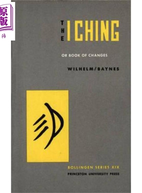 易经 卫礼贤译本 英文原版 The I Ching Book of Changes 中国文化经典译本 英语原版 Richard Wilhelm【中商原版】