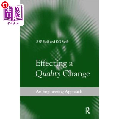 海外直订Effecting a Quality Change 影响质量变化