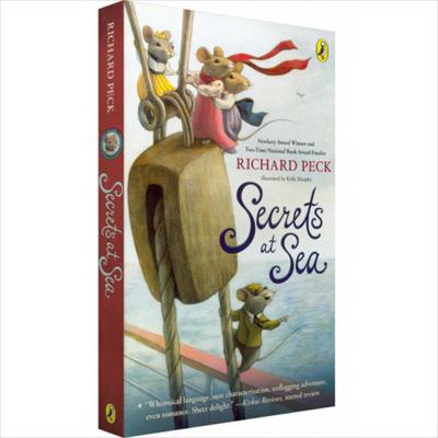 预售 Secrets at Sea 海上的秘密 2011纽伯瑞金奖 暑期 儿童文学 章节书 悬疑探险 600L 平装 8-12岁 英文原版【中商原版】