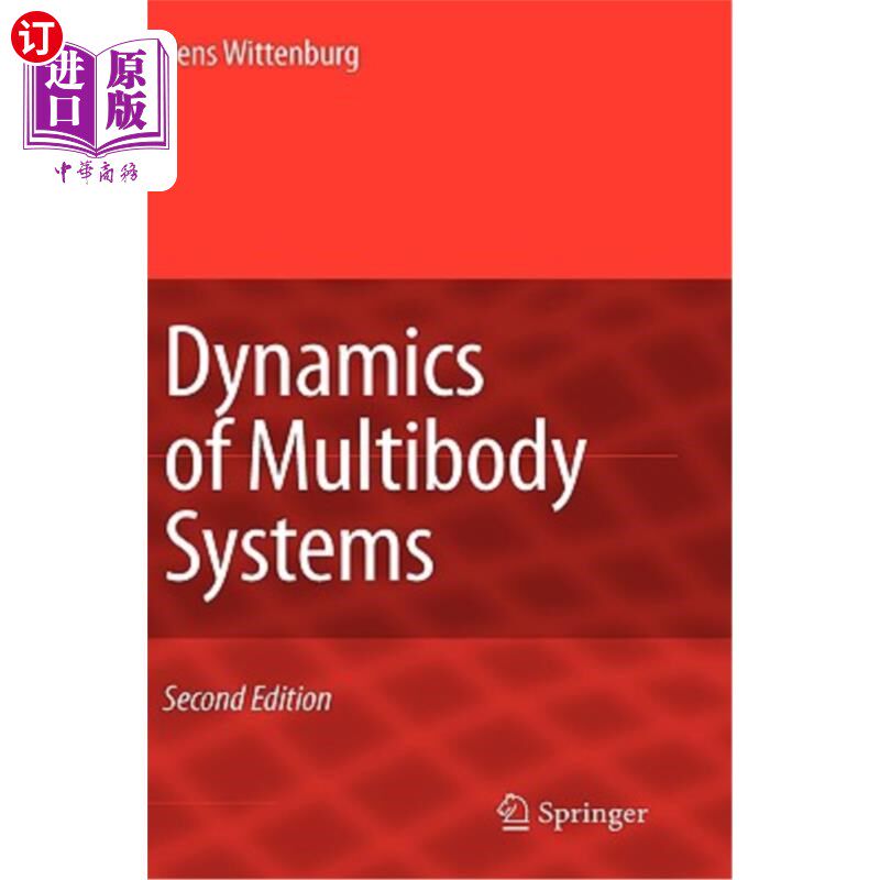 海外直订Dynamics of Multibody Systems 多体系统动力学