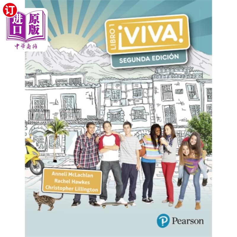 海外直订Viva! 1 Segunda Edicion Pupil Book 还活着!1第二版学生书
