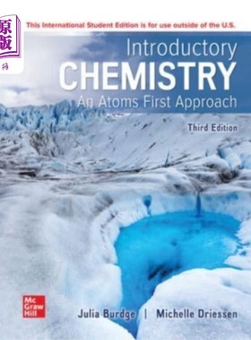 海外直订ISE Introductory Chemistry: An Atoms First Appro... ISE化学入门:原子第一方法