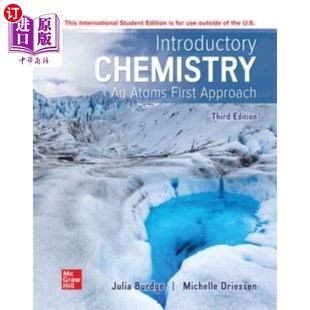 海外直订ISE Introductory Chemistry: An Atoms First Appro... ISE化学入门:原子第一方法