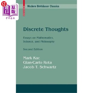 Thoughts 科学和哲学 论文 Mathematics and Science 海外直订Discrete 离散思维：关于数学 Philosophy Essays
