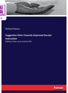 海外直订医药图书Suggestive Hints Towards Improved Secular Instruction 改进长期教学的暗示