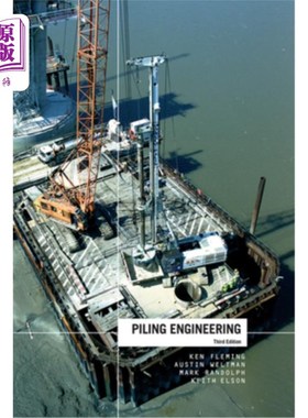 海外直订Piling Engineering 打桩工程