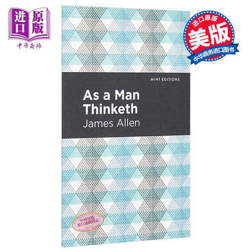 As A Man Thinketh James Allen 英文原版 做你想做的人 励志随笔【中商原版】
