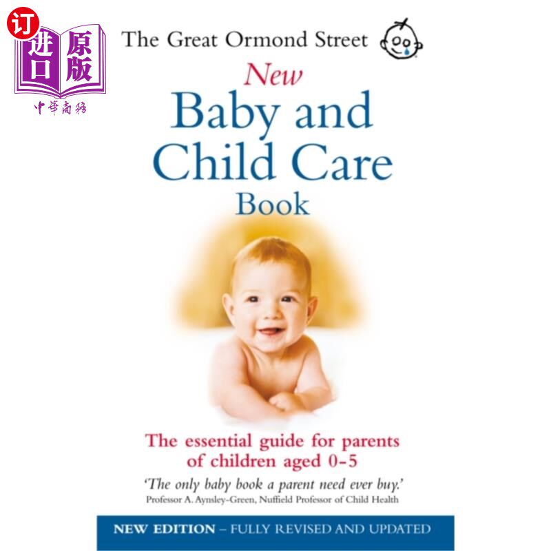 海外直订Great Ormond Street New Baby & Child Care Book 大奥蒙德街新婴儿和儿童护理书