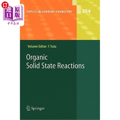 海外直订Organic Solid State Reactions 有机固相反应
