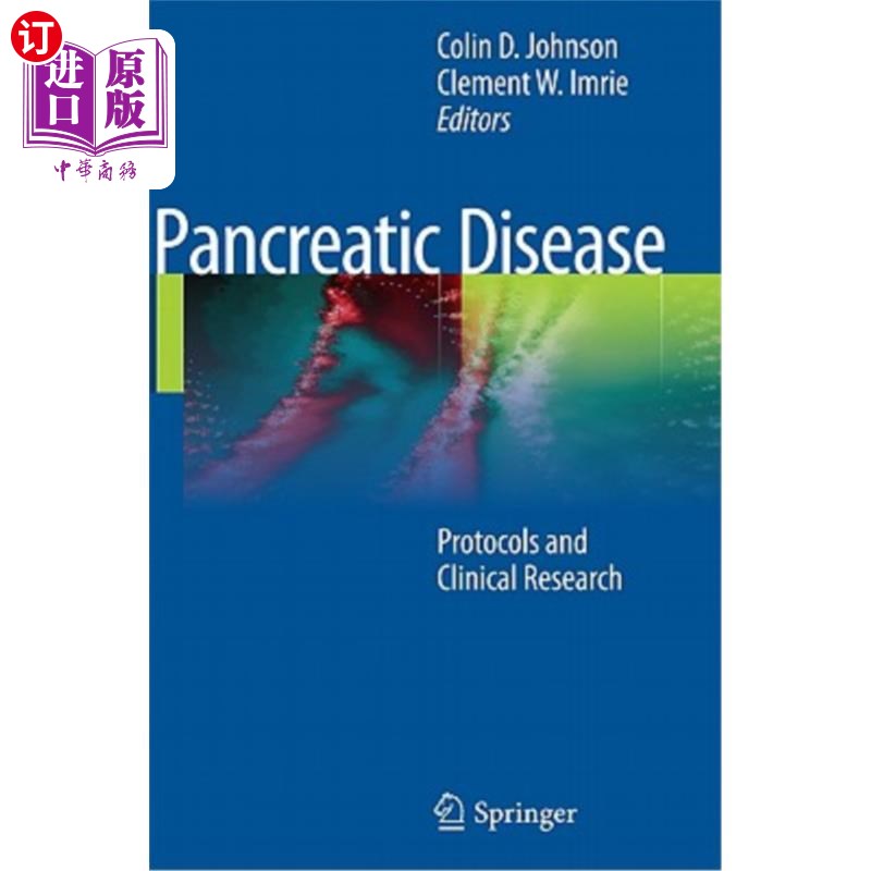 海外直订医药图书Pancreatic Disease: Protocols and Clinical Research 胰腺疾病:方案和临床研究
