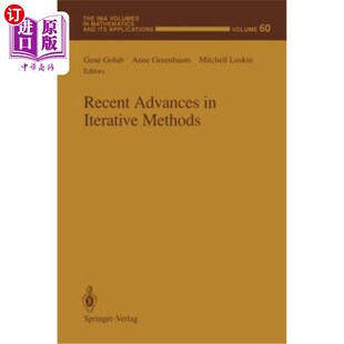 海外直订Recent Advances in Iterative Methods 迭代法的最新进展