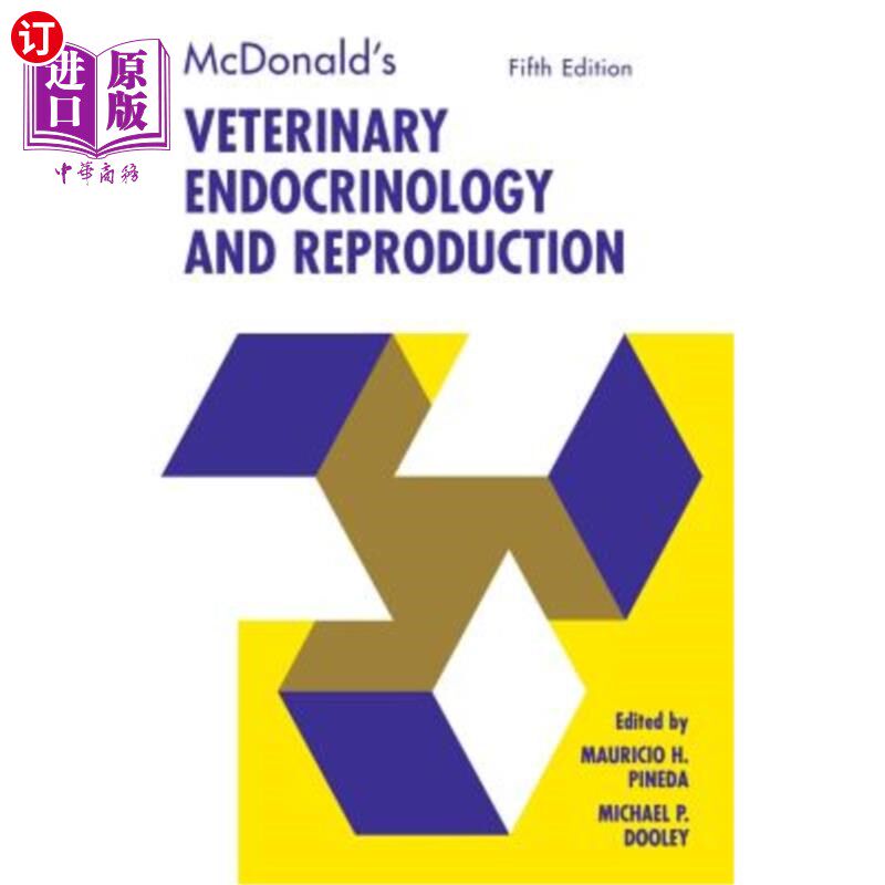 海外直订医药图书McDonald's Veterinary Endocrin 麦当劳兽医内分泌