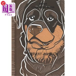 狗：涂色书 book 海外直订dogs colloring