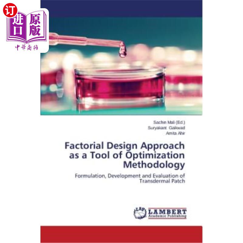 海外直订医药图书factorial design approach as a tool of