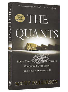 宽客 华尔街数量金融大师的另类人生 英文原版 The Quants Scott Patterson【中商原版】