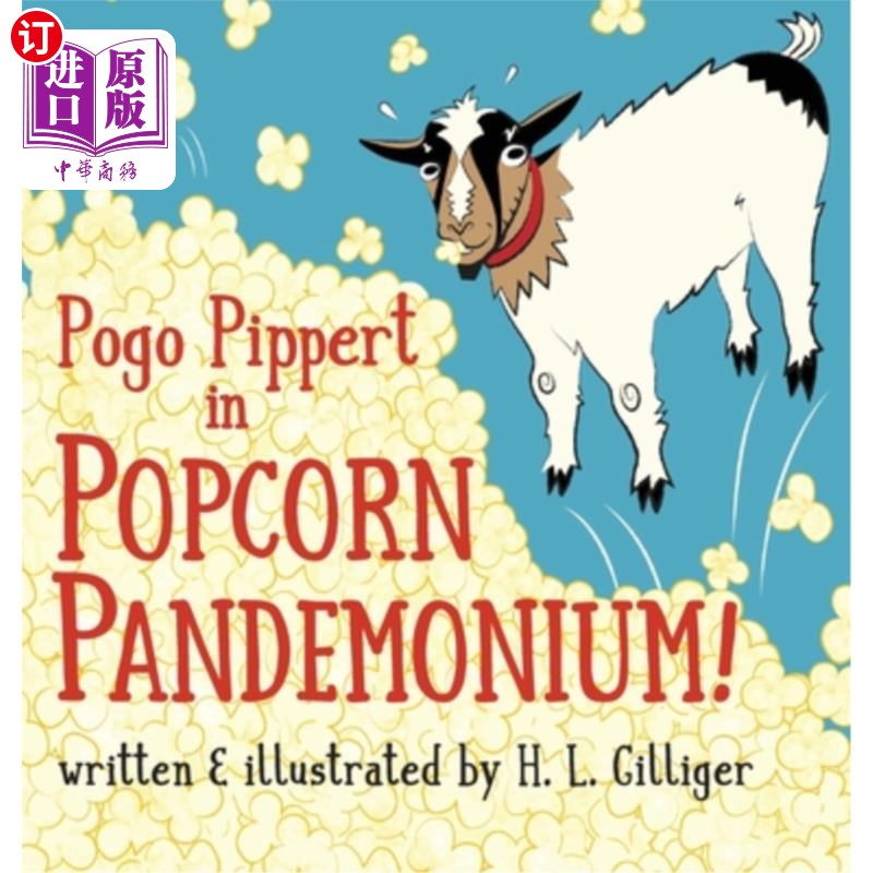 海外直订Pogo Pippert in POPCORN PANDEMONIUM! Pogo Pippert在POPCORN PANDEMONIUM!