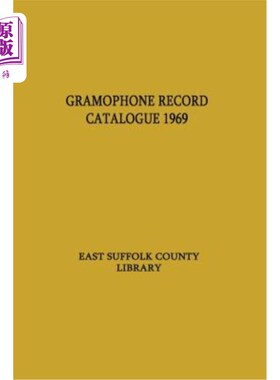 海外直订Gramophone Record Catalogue 留声机唱片目录