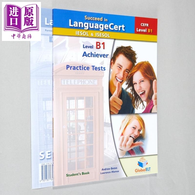 Succeed in LanguageCert CEFR B1 - Practice Tests Self study Edition 国际语言认证朗思考试成功自学套装B1【中商原版】