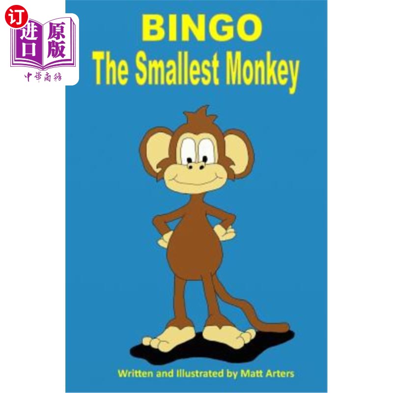 海外直订Bingo The Smallest Monkey 对了，最小的猴子