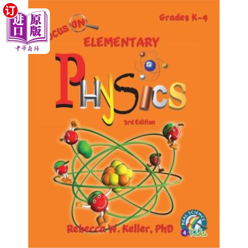 海外直订Focus On Elementary Physics Student Textbook 3rd Edition (softcover) 关注基础物理学生教材第三版（软封面）
