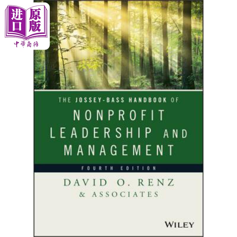 预售 非营利组织领导与管理 Jossey-Bass手册 Jossey-Bass Handbook Of Nonprofit Leadership And Management  英文原版 中商原版怎么样,好用不?