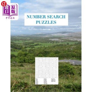 数字搜索拼图 Puzzles 海外直订Number Search