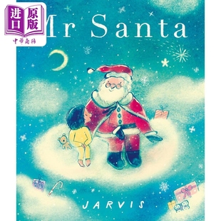 英文原版 精装 Jarvis Santa 获奖名家作品 圣诞老人 7岁 圣诞节主题儿童绘本 进口图书 精品绘本 图画故事书 中商原版