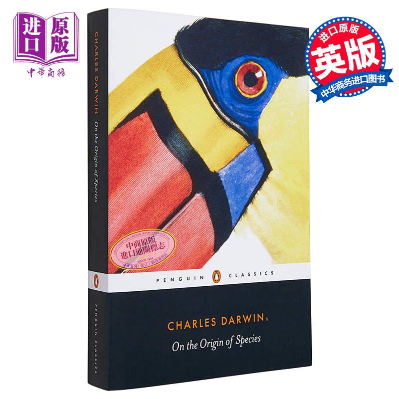 达尔文：物种起源 英文原版 On the Origin of Species Charles Darwin【中商原版】图片