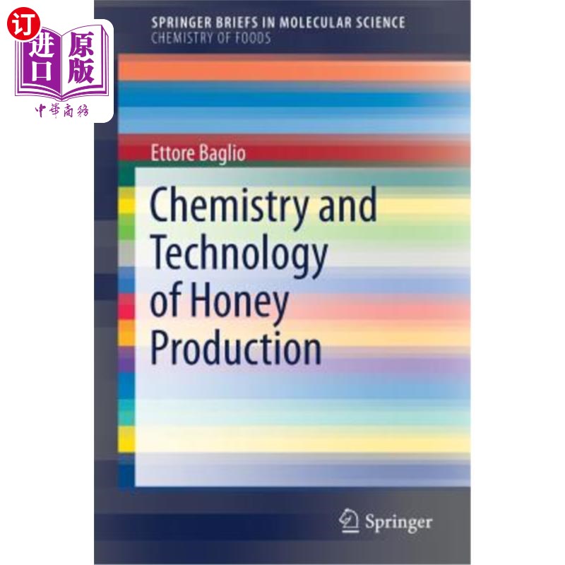 海外直订Chemistry and Technology of Honey Production 蜂蜜生产的化学与工艺