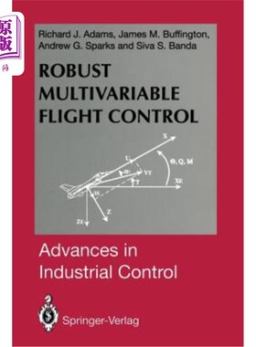 海外直订Robust Multivariable Flight Control 鲁棒多变量飞行控制