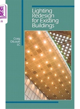 海外直订Lighting Redesign for Existing Buildings 现有建筑的照明重新设计