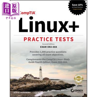 现货 Compatia Linux+ 实践测试 考试 XK0 004 第2版 Comptia Linux+ Practice Tests Exam Xk0 004 Steven Suehring