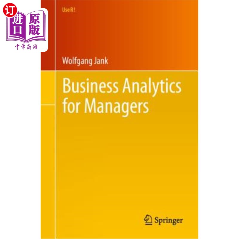 海外直订Business Analytics for Managers 经理业务分析