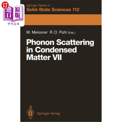 海外直订Phonon Scattering in Condensed Matter VII: Proceedings of the Seventh Internatio