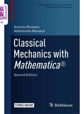 海外直订Classical Mechanics with Mathematica (R) 经典力学与Mathematica (R)