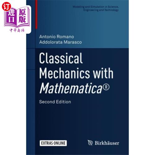 海外直订Classical Mechanics with Mathematica (R) 经典力学与Mathematica (R)