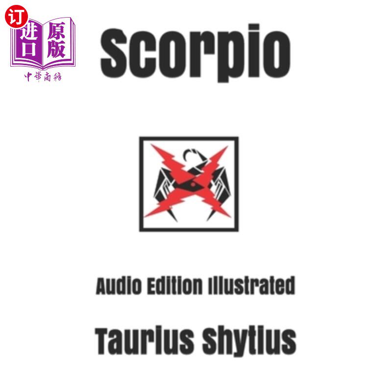 海外直订Scorpio: Audio Edition Illustrated 天蝎座:音频版插图