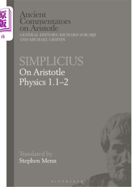 海外直订Simplicius: On Aristotle Physics 1.1-2 辛普利西乌斯:论亚里士多德物理学1.1-2