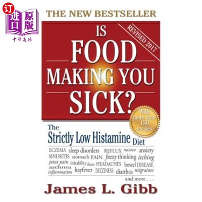 海外直订医药图书Is Food Making You Sick?: The Strictly Low Histamine Diet 食物会让你生病吗?:低组胺饮食