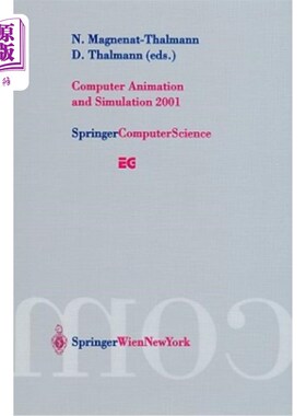 海外直订Computer Animation and Simulation 2001: Proceedings of the Eurographics Workshop 2001年计算机动画与模拟：2