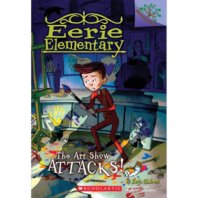 现货 Eerie Elementary 9 The Art Show Attacks 学乐大树系列 怪异小学记09 英文原版 儿童小初文学 6-12岁【中商原版】
